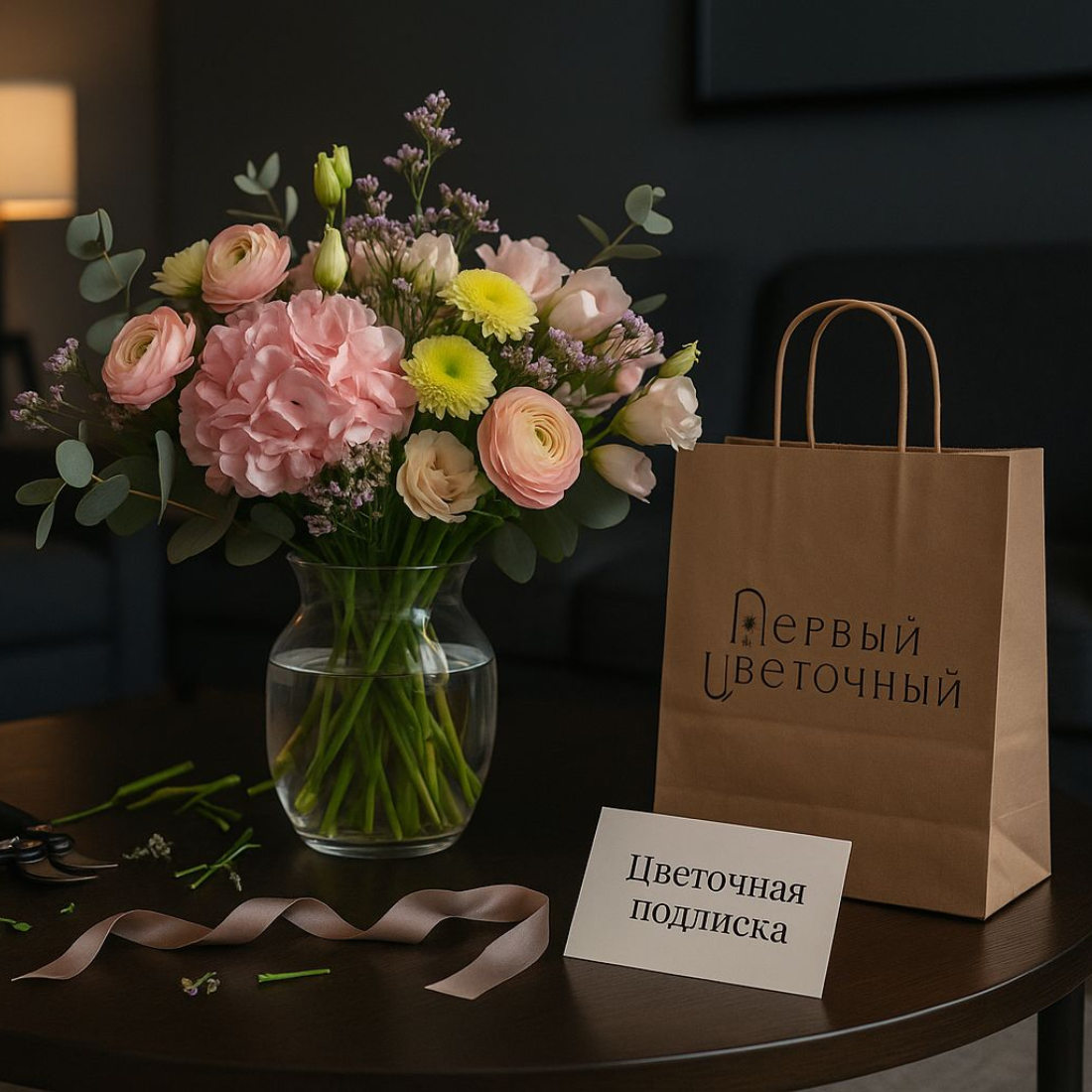 Цветочная подписка «Твой Цветочный»